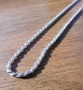 silver 925 rope chain necklace chains deep shine jewellers jewellery twisted your time to shine sterling 