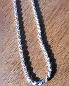 silver 925 rope chain necklace chains deep shine jewellers jewellery twisted your time to shine sterling 