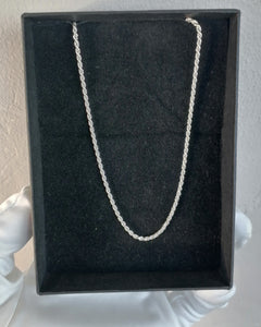 silver 925 rope chain necklace chains deep shine jewellers jewellery twisted your time to shine sterling 