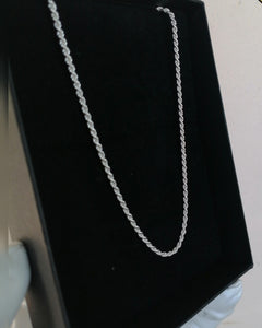 silver 925 rope chain necklace chains deep shine jewellers jewellery twisted your time to shine sterling 